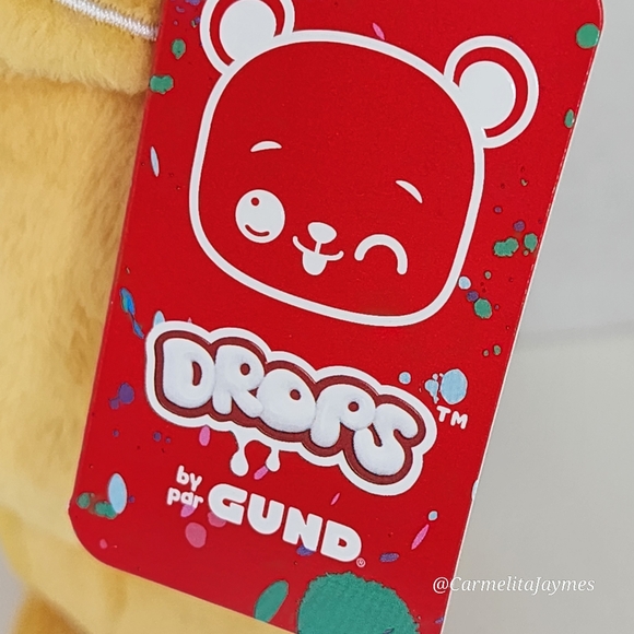 GINNY GINGER 🐶 Gund Drops 6" Gingerbread Puppy by Gund Teddy Bear ☆ NWT ☆ - Picture 7 of 8